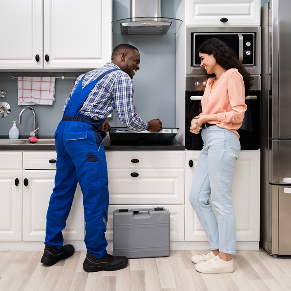 what kind of warranty do you offer on your cooktop repair services in Green Tree Pennsylvania